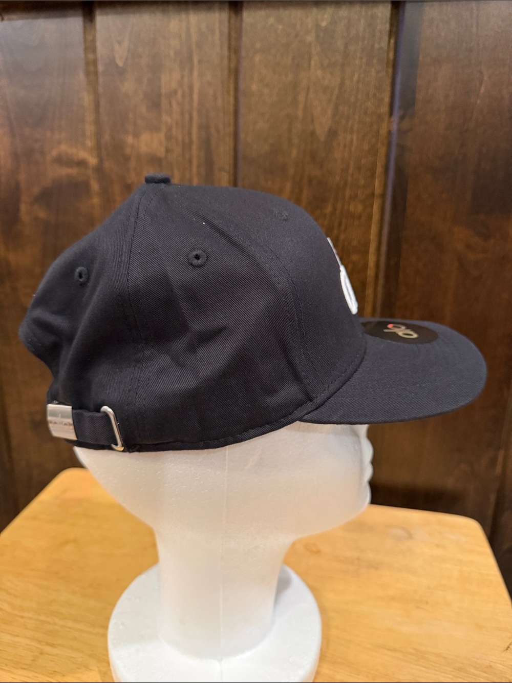 ALO Yoga Black Baseball Cap with White Logo - Picture 4 of 5